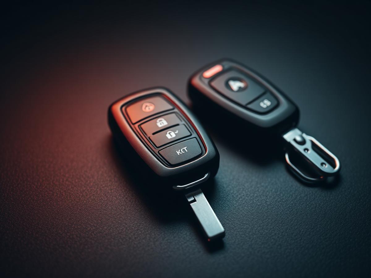 Replacement car key fobs and transponder keys